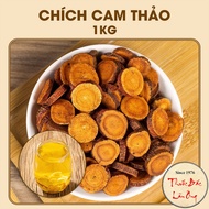 Chích cam thảo 1kg chích thảo tẩm mật sao vàng hạ thổ giảm ho tiêu đờm kháng viêm