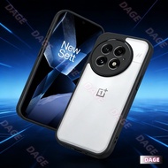 Acrylic Case for OnePlus 13 13R 12 12R 13T 11 11R 13T Camera Protection Transparent Back Cover