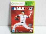 {哈帝太郎}~XBOX360 原版遊戲 MLB 2K13 美國職棒大聯盟 亞英版 光碟微刮 有盒書~下標就賣！