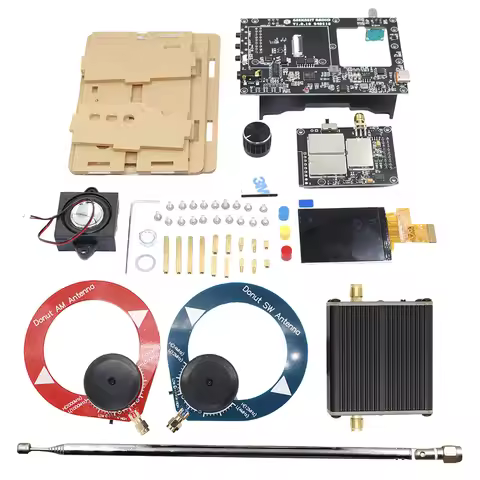 Full-band Radio Kit FM AM MW SW SSB LSB USB Radio Receiver 800mAH Battery FM AM Radio Portable Short