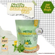 TISANE Nettle Dandelion Tea: Tea Bags with Nettle Leaves & Dandelion Leaves Contains 30 Tea Bags