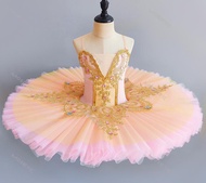 cod Professional Ballet Tutu Girls Blue Pink Platter Pancake Tutu Ballerina Party Dress Adult Women 
