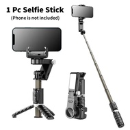 Zeallion 360 xoay sau chế độ chụp với đèn chiếu sáng phụ Gimbal ổn định giá đỡ ba chân gậy selfie Gi