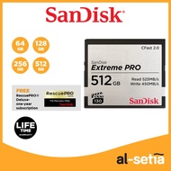 SanDisk EXTREME PRO CFAST 2.0 MEMORY CARD 64GB / 128GB / 256GB / 512GB WITH UP TO 525MB/S / VPG-130 