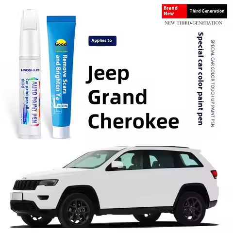 For Jeep Grand Cherokee 1992-2025 ZJ WJ WK WK2 WL Paint Repair Pen Touch Up Scratch Remover DIY Auto