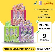LIANGGUI 1 Box/9Btg Music Lollipop Candy