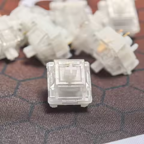 HMX Hydra Switch Tactile Keyboard Switches Pre-Lubed 5 Pin Hot Swap Mechanical Keyboard Switches HMX
