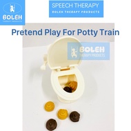 BOLEH Pretend Play Toys Potty Seat For Potty Train