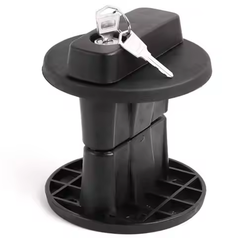 2X Gas Can Mount, Oil Mounting Lock 5Gallon Gas Tank Cans Lock Pack Mount Lock For 10L/2.6 Gallon Fu