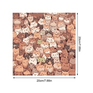 Cute Cat Digital Oil Paint By Numbers 20cm Canvas Living Room Number Frame Decor Painting B8