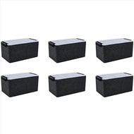(LAWB) 6X Clear Ice Maker Clear Ice Square Tray Make 8 Big Square Ice Square Crystal Clear Ice Squar