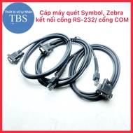 RS232 cable for Symbol, Zebra scanners, models LI, LS, DS (100% new, 2m long)