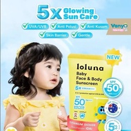 Loluna Baby Sunscreen for Face and body 30ml SPF 50++ PA Lotion Anti UV for babies and children Kids