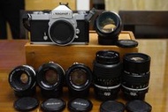 【售】尼康全機械經典 Nikon FTN,NIKKOR-S, S.C,K 50mm 135mm 標準街拍鏡頭 Fm2 A
