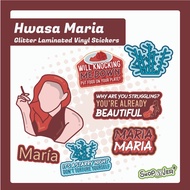 Hwasa Maria l Glitter Laminated Vinyl Stickers l Mamamoo