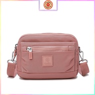 Gudika Crossbody Bag Zipper Storage Bag Women's Casual Shoulder Bag Nylon Waterproof Sling Bag 107