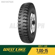 (hot) Westlake 700-15 (12ply) Lug - Truck Tires with Tube and flap - 700x15 Magaspang