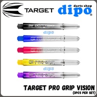 TARGET PRO GRIP Shaft (3pcs)【 Vision Color 】 - TARGET Darts Shaft