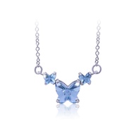 N1026-202B สร้อยคอแฟชั่น12VICTORYเครื่องประดับผู้หญิง ประดับคริสตัลนำเข้าจากประเทศออสเตรีย