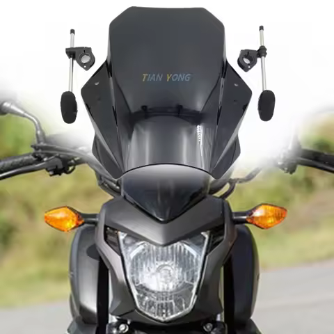 For Honda CTX 700N CTX700N CTX700 N Windshield Motorcycle Wind Deflector Clamp-On Variable ABS Winds