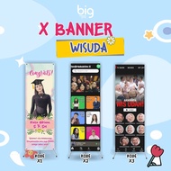X 1st Anniversary Graduation BANNER