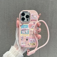 [Case+bracelet] Case casing Vivo Z5i Y15S Y02T Y20 Y11 U3U20 T1 Y10 Y5S Y15A IQOO U10 Y35 Y11 U1XU3X