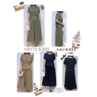 Jialongfeng Clothing Chest 44 Inch Cool Yarn Folded Short-Sleeved Wide Pants Suit