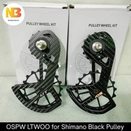 Ospw Ltwoo For Shimano Ultegra Duraace 105 13T/18T | Oversized Pulley Wheel Carbon Ceramic Bearing Ultegra Duraace 105 Roadbike Gravel Bike