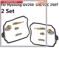 <VARSTR>For Hyosung GV250 Aquila UMV2C Carburetor Repair Rebuild Main Jet Pilot Jet Kit
