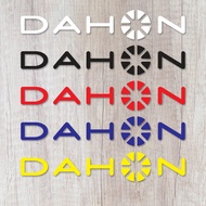 DAHON - vinyl cutout sticker