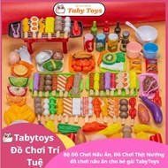 Baby Cooking Toy Set - Grill Toys - Tabytoys Girls Cooking Toys