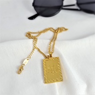 Hypebest Hiphop Necklace Gold Men Hiphop Necklace Gold ALLAH SQUARE