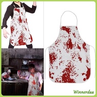 WINN Halloween Bloody Apron Halloween Theme Props Fancy Dress Scary Apron Costumes