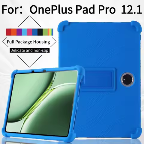 Tablet Case for Oneplus Pad Pro 12.1 Inch Shockproof Cover for One Plus Pad 2 Soft Silicone Case OPP