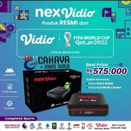 Nex Vidio Android Box Receiver Smart TV Digital Nex Parabola Premium