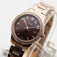 นาฬิกา ALBA modern ladies AH7N12X1 เรือนทอง pinkgold (ของแท้ รับประกันศูนย์)
