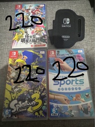 Nintendo Switch 遊戲明星大亂鬥特別版 斯普拉頓 漆彈3 運動