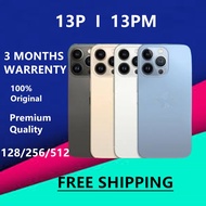 USED 13PM /13P / 13 | 128GB/256GB BH95% True Tone Face ID l Smartphone l Free Gift