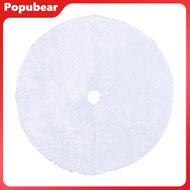 Christmas Tree Skirt 36/48/60 Inches White Christmas Tree Skirt Soft Fluffy Faux Fur Tree Skirt for 