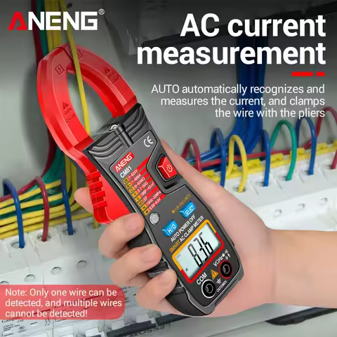 ANENG CM80/CM81 Digital Clamp Meter AC Current Multimeter Ammeter Voltage Tester Car Amp Hz Capacita