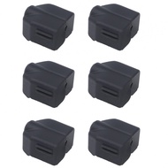 【GTTR】For FLASHFORGE For AD5X For 3D Printer Silicone Nozzle Socks 6 pcs 20x25mm Blackready stock