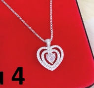 Dây Chuyền Nữ Bạch Kim Thiết Kế Hàn Quốc M4 - Thúy Phụng - D170572 - { Sáng Như Vàng Thật - Chất Liệ