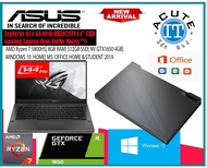 ASUS ROG Zephyrus G14 (2021) 14' FHD/144Hz Gaming Laptop Non AniMe Matrix™ (Eclipse Gray color)