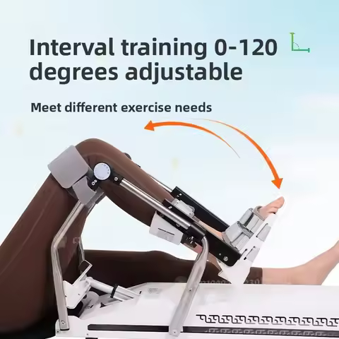 Electric CPM Machine Lower Limb Exercise Bending Stretching Knee Joint Rehabilitation Training Devic