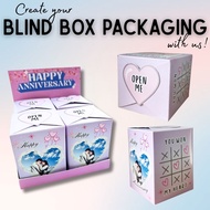 [SG] Blind Box Packaging | Design & Custom your photos/ images/ text/ messages Valentine’s Day gift 