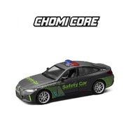 ✨1:34 Scale BMW i4 M50 Safety Car CCA Vehicle Models Miniature Diecast Cars Toy