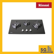 RB-7303S-GBSM Rinnai Glass Hob