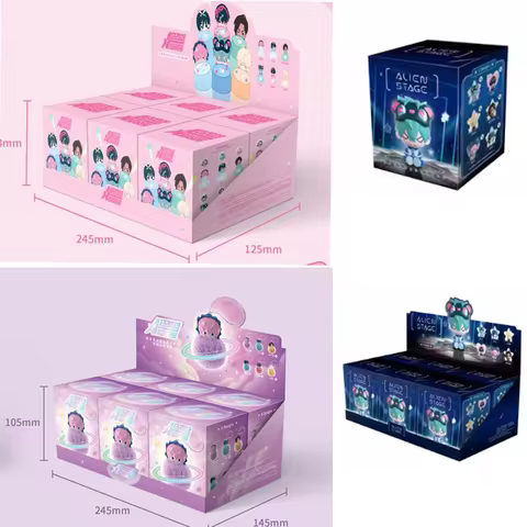 Anime Alien Stage Character Keychain - Luka to Sua Ivan Mizi Hyuna Maumet Mini Plush Cosplay Mascot 