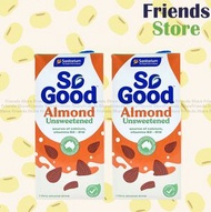 澳洲 無糖杏仁奶 (1公升 X 2)