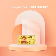 [11.11 EXCLUSIVE] Goldheart 999 Gold 1G Fortune God Gold Bar